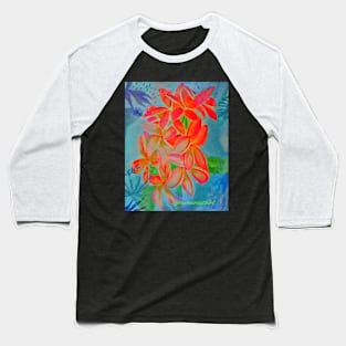 Flower Baseball T-Shirt